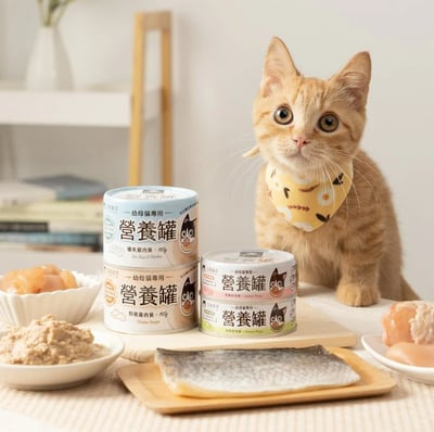 DogCatStar 汪喵星球  幼母貓營養無膠主食罐  80g&165g8