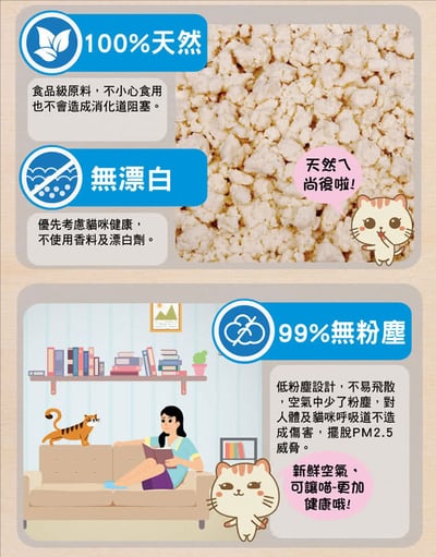 【整箱免運】好市多嚴選 Purreland 倍淨豆腐貓砂6