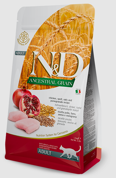 【每個月15號預購日】法米納Farmina｜N&D天然低榖系列貓糧7