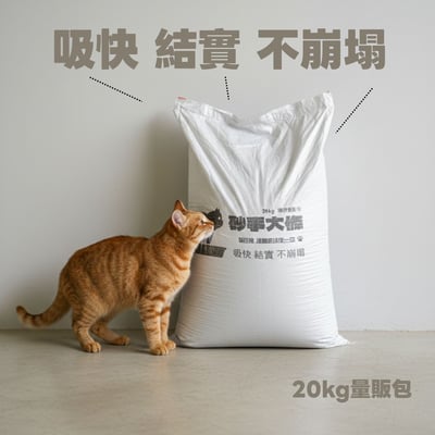 【免運】砂事大條  礦砂繁殖包 硬貓砂 礦砂 貓砂 量販包1