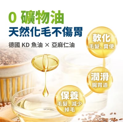 Heromama【毛掌醫學】益菌化排毛 保健肉泥 | 貓咪天然排毛 取代化毛膏10