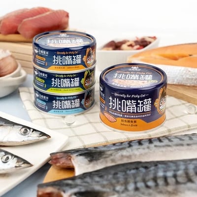 DogCatStar 汪喵星球 挑嘴貓無膠主食罐 80g&165g7