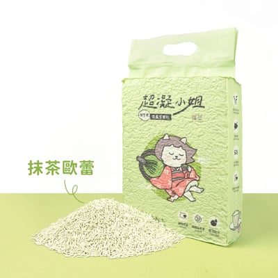 免運｜超凝小姐 益生菌除臭豆腐砂【下午茶香氛】6