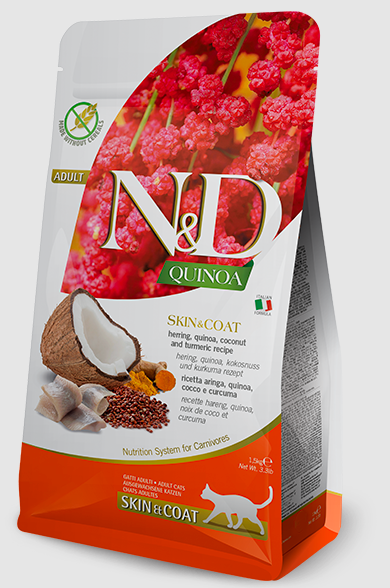 【每個月15號預購日】法米納Farmina｜N&D天然藜麥無穀機能系列貓糧13