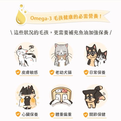 汪喵星球｜ 魚油保健純肉泥3