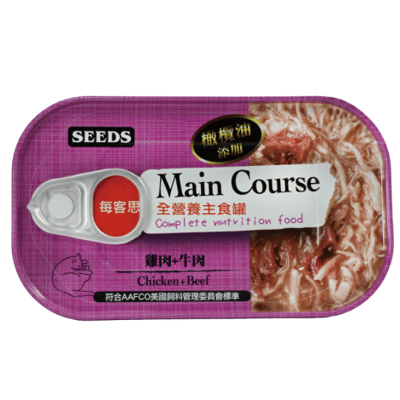 SEEDS惜時 Main Course每客思全營養主食罐115g3