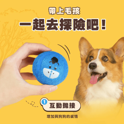HEROMAMA 小熊維尼系列 好朋友啾啾彈力球 | 狗狗彈力球5
