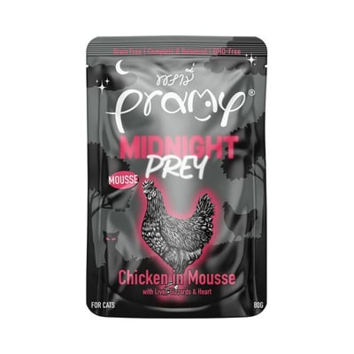 Pramy普拉 午夜饗宴 貓主食餐包 80g13