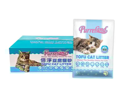 【整箱免運】好市多嚴選 Purreland 倍淨豆腐貓砂2