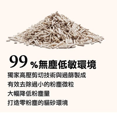 【整箱免運】水魔素 抗粉化益生菌豆腐砂極細1.5mm 條型3