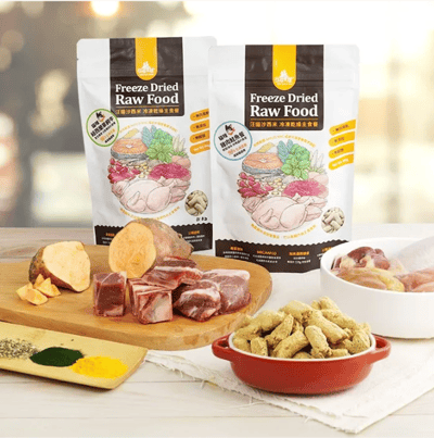 汪喵星球Dog Cat Star 貓咪冷凍乾燥生食餐｜80g&500g(新包裝)4