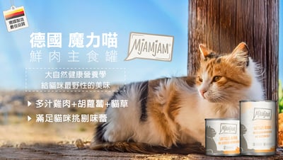 迷幻喵/奇幻妙喵/魔力喵/MjAMjAM 主食罐 200g/400g/800g/125g 全品項3
