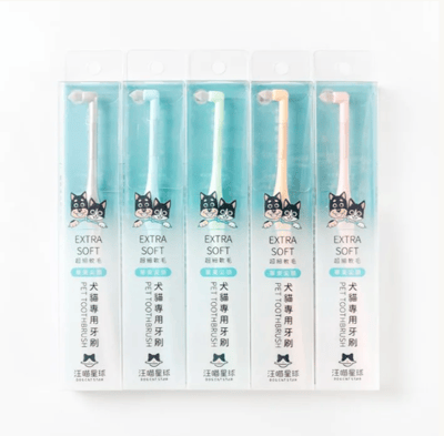 DogCatStar 汪喵星球 犬貓專用牙刷 (細軟毛)4
