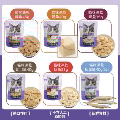 韓國ByCat 喵洽普 貓咪凍乾零食7