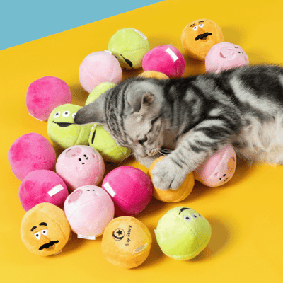 DogCatStar 汪喵星球 玩具總動員系列 特濃貓草球(新款)5