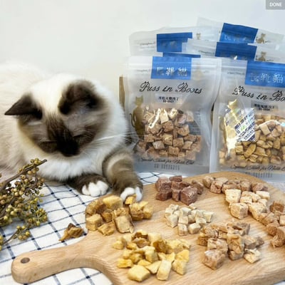 長靴貓 原肉凍乾零食 超值包 /試吃包8