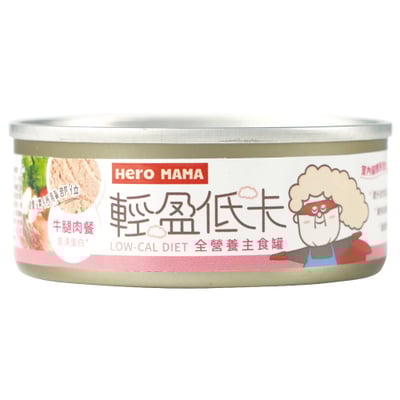 HeroMama 輕盈低卡主食罐80g6