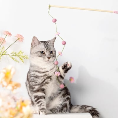 春日花與貓系列 逗貓棒｜超凝小姐3