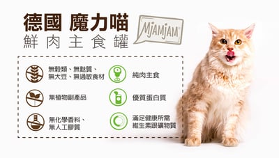 迷幻喵/奇幻妙喵/魔力喵/MjAMjAM 主食罐 200g/400g/800g/125g 全品項11