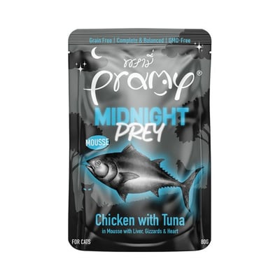 Pramy普拉 午夜饗宴 貓主食餐包 80g14