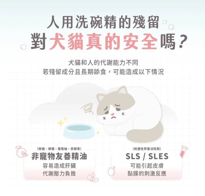 超凝小姐｜植萃溫和洗碗凝露【人寵共用】4