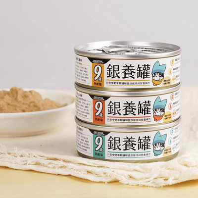 DogCatStar 汪喵星球 熟齡貓98%低磷無膠主食罐 80g3