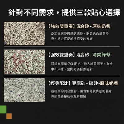 【免運】砂事大條 極凝配比混合砂 豆腐砂 礦砂 條狀礦砂 貓砂 混合砂 6L*4入6