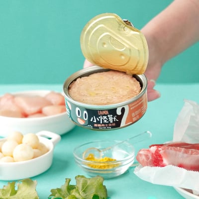 怪獸部落LitoMon 貓用｜2種肉無膠主食罐 82g/165g5