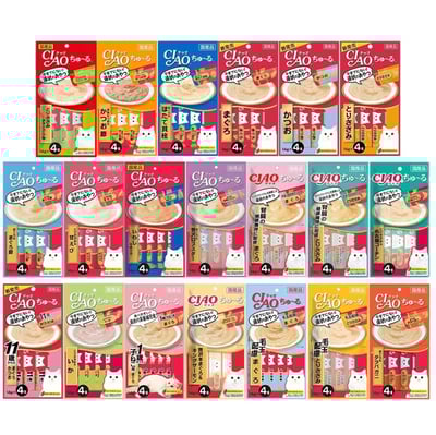 CIAO 啾嚕肉泥 4入x14g/條1