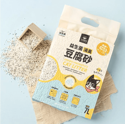 【整箱免運】DogCatStar 汪喵星球 益生菌消臭豆腐砂/泌尿健康檢測隱血砂8