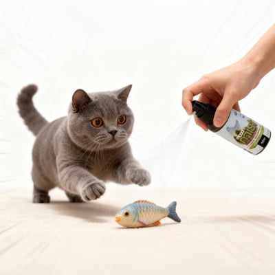 《奴霸 noba》純天然貓薄荷噴霧2