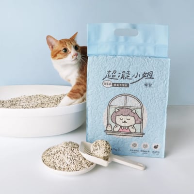 免運｜超凝小姐 益生菌除臭豆腐砂【純淨原味】2