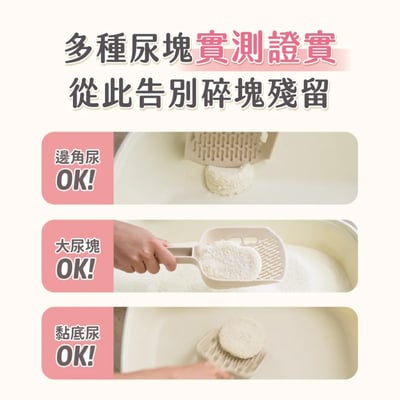 0黏底瞬效凝結木薯砂【淡雅奶香】| 超凝小姐3