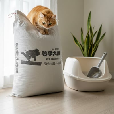 【免運】砂事大條  礦砂繁殖包 硬貓砂 礦砂 貓砂 量販包9