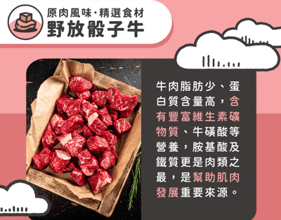 nu4PET陪心寵糧 滿嘴塊肉凍乾  犬貓共食11