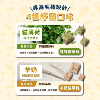 飼糧倉 紓壓凍乾 貓草凍乾6