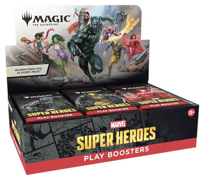 MTG-MSH 漫威超級英雄 常規補充盒1