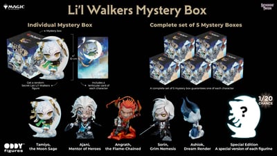 預購。魔風盲盒Gathererstavern-Li'l Walkers Mystery Box1