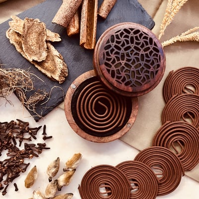 4H盤香｜印尼降真1