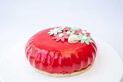 覆盆子抹茶慕斯2