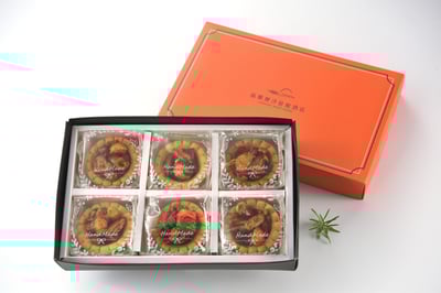 夏威夷豆綜合堅果塔(6入/盒)1