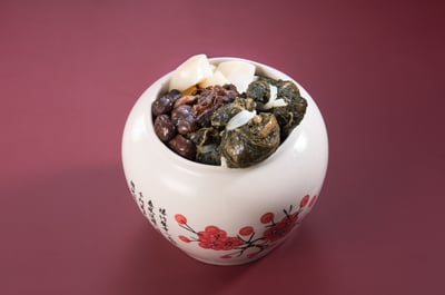 陳年菜脯福袋雞(含甕)1