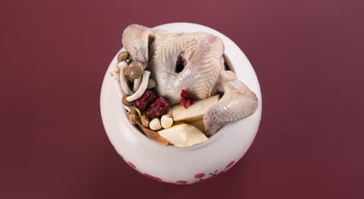 湘蓮黃金薯燉雞(含甕)2