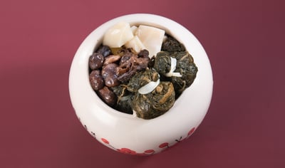 陳年菜脯福袋雞(含甕)2