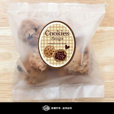 橢圓形【銅版超黏貼紙】高4cm～5cm5