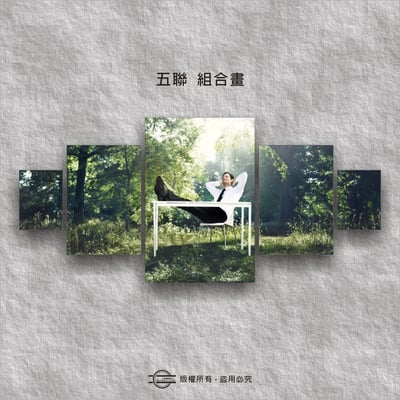 包邊油畫框組合畫3