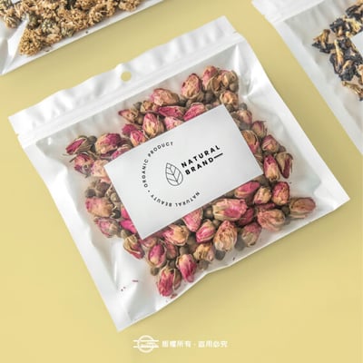 四邊形【合成珠光貼紙】短邊3cm5