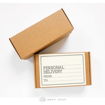 名片型貼紙－可書寫蓋章1