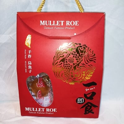 炙燒野生烏魚子(烘烤熟食、真空包裝拆開切片即可食用)9