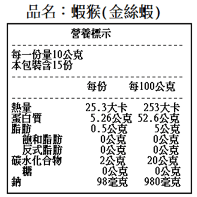 蝦猴 東港名產 金絲蝦猴(乾貨-料理用) 日曬蝦猴 金絲蝦猴 東港名產5